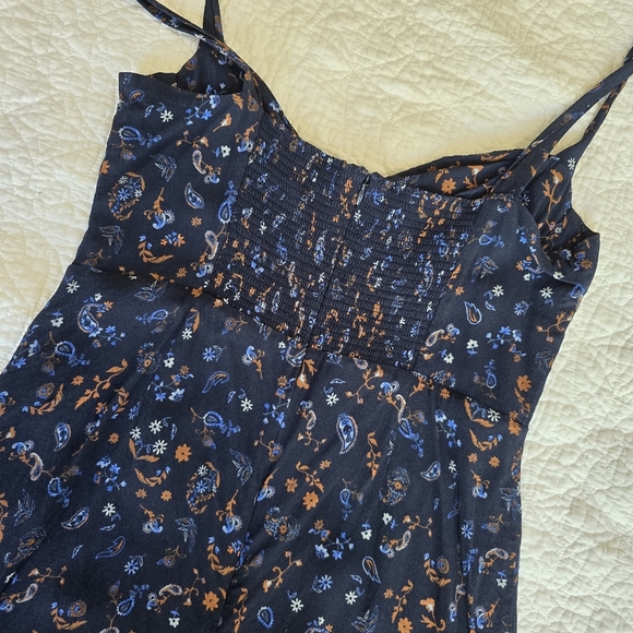 Wilfred Blue Cammy Mini Floral Dress - Picture 11 of 15